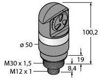 Turck Kombi-Signalgeber TL50BLR2ALSQ