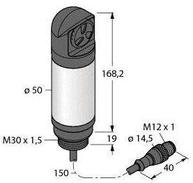 Turck Kombi-Signalgeber CL50GYRALS4PQP