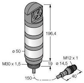 Turck Kombi-Signalgeber TL50HGYRALSQP