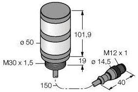 Turck Signalsäule 3016590 TL50BRQP 1St.