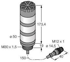 Turck Kombi-Signalgeber TL50BGRAQP