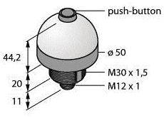Turck Dauerlichtelement K50LGXXPPB2Q 3032019 Grün