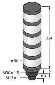 Turck Signalsäule 3093795 TL50GYOBRCQ 1St.