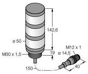 Turck Signalsäule 3085361 TL50YGRQP 1St.