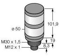 Turck Signalsäule 3017114 TL50RRQ 1St.