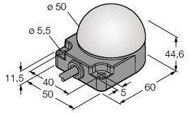 Turck Rundumleuchte K50FLRGWP 3097654 Dauerlicht