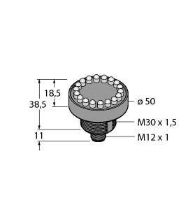 Turck Rundumleuchte K50LDXYXPQ 3079739 Dauerlicht