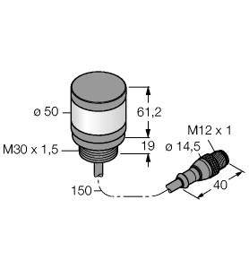 Turck Signalsäule 3095304 TL50HWQP 1St.