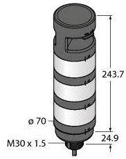 Turck Kombi-Signalgeber TL70GYRAQP