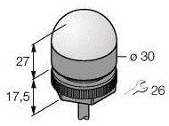 Turck Rundumleuchte 3087299 K30LNGXXP 1St.
