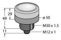Turck Blitzleuchte K50BCLS1XWXPQ 3085534 Blinklicht