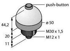 Turck Rundumleuchte K50LGRXPPB2Q 3032037