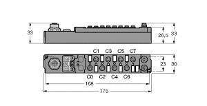 Turck SDPB-0800D-0007 6824058 Sensor/Aktorbox aktiv 1St.