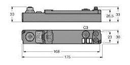 Turck SDPB-10S-0002 6824075 Sensor/Aktorbox aktiv 1St.