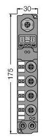 Turck SDNB-04A-0007 6824089 Stand-alone-Modul 1St.