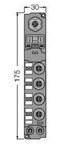 Turck SDNB-04A-0007 6824089 Stand-alone-Modul 1St.