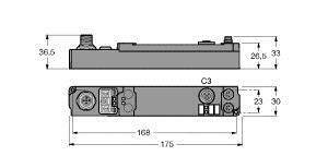 Turck SDNB-10S-0002 6824095 Stand-alone-Modul 1St.