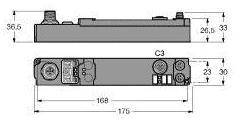 Turck SDNB-10S-0004 6824097 Stand-alone-Modul 1St.