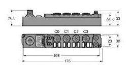 Turck SDNL-0404D-0004 6824225 Koppelmodul 1St.