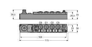 Turck SDNL-0404D-0004 6824225 Koppelmodul 1St.