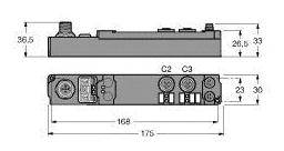 Turck SCOB-0002D-0002 6824122 Stand-alone-Modul 1St.