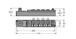 Turck SCOB-0008D-0003 6824126 Stand-alone-Modul 1St.