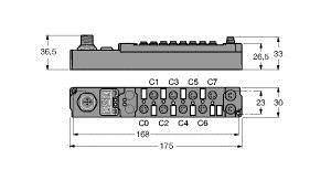 Turck SCOB-0008D-0004 6824127 Stand-alone-Modul 1St.