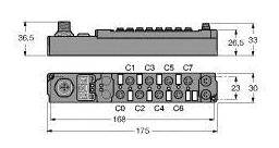 Turck SCOB-0404D-0003 6824136 Stand-alone-Modul 1St.