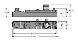 Turck SCOB-10S-0001 6824153 Stand-alone-Modul 1St.