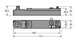 Turck SCOB-10S-0004 6824156 Stand-alone-Modul 1St.