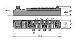 Turck SCOL-0404D-0003 6824221 Koppelmodul 1St.
