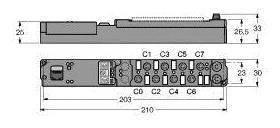 Turck SENL-0404D-0003 6824242 Koppelmodul 1St.