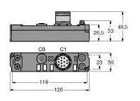 Turck SNNE-10S-0001 6824210 Sensor/Aktorbox passiv 1St.