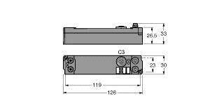 Turck SNNE-10S-0003 6824212 Sensor/Aktorbox passiv 1St.