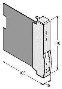 Turck DM80EX 6884006 Ein-/Ausgangsmodul 1St.