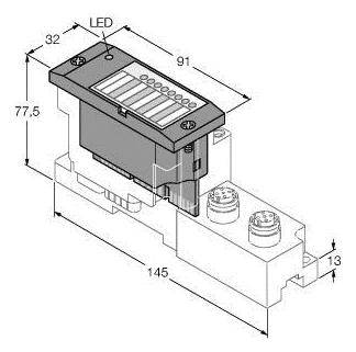 Turck BL67-2RFID-A 6827225 Elektronikmodul 1St.