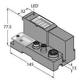 Turck BL67-GW-DPV1 6827232 Gateway 1St.