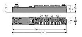 Turck SPNL-0404D-0004 6824477 Koppelmodul 1St.
