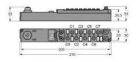 Turck SENL-0404D-0001 6824480 Koppelmodul 1St.