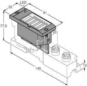 Turck BL67-2RFID-S 6827305 Elektronikmodul 1St.
