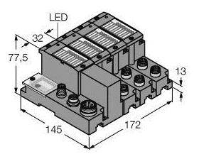 Turck TI-BL67-EN-S-6 1545152 Zubehör 1St.