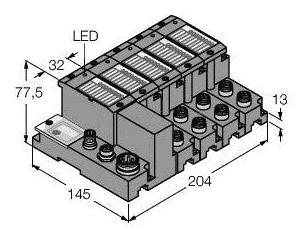 Turck TI-BL67-EN-S-8 1545153 Zubehör 1St.
