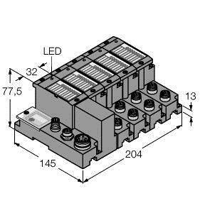 Turck TI-BL67-EN-S-8 1545153 Zubehör 1St.