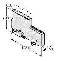 Turck BL20-E-4AI-TC 6827367 Economy Modul 1St.