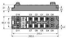 Turck FGEN-IM16-4001 6825423 Multiprotokoll-I/O-Modul 1St.