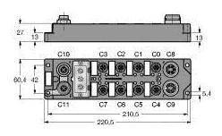 Turck FGEN-XSG16-5001 6825421 Multiprotokoll-I/O-Modul 1St.
