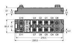 Turck FGEN-IOM88-4001 6825429 Multiprotokoll-I/O-Modul 1St.