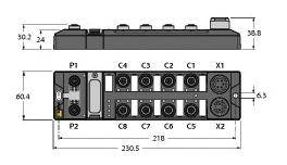 Turck TBEN-L1-8DIP-8DOP-01 6814070 Sensor/Aktorbox aktiv 1St.