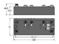 Turck BLCEN-3M12LT-1RS232-2RFID-S 6811463 Multiprotokoll Station 1St.