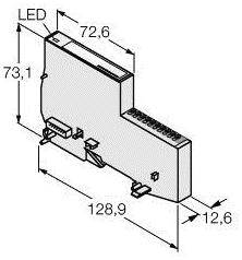 Turck BL20-E-4IOL-10 100001334 Economy Modul 1St.